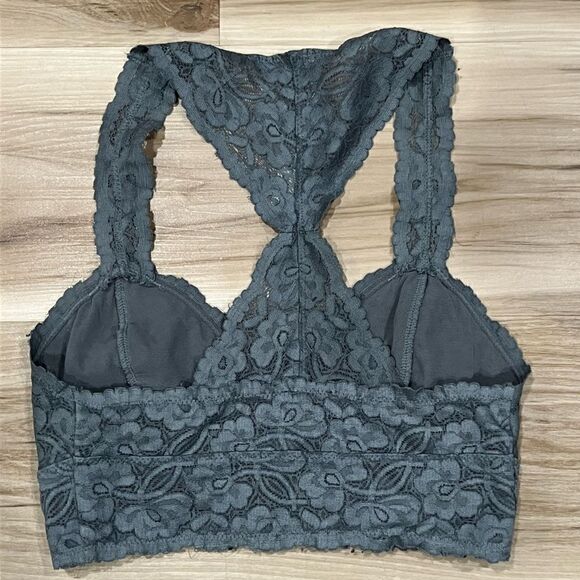 Intimately Free People Grey Lace Bralette Women’s XS - Picture 4 of 4